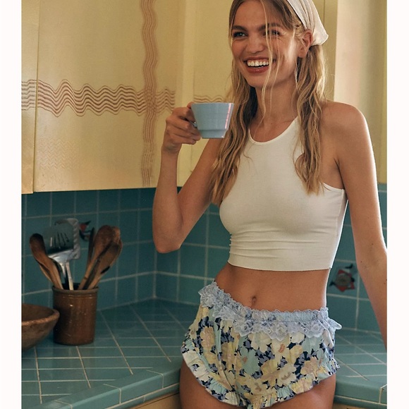 Free People Tops - Free People High-Neck Ribbed Crop